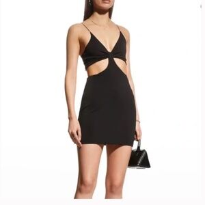 Alice + Olivia Havana Cutout Mini Dress size 0 | XS | Black